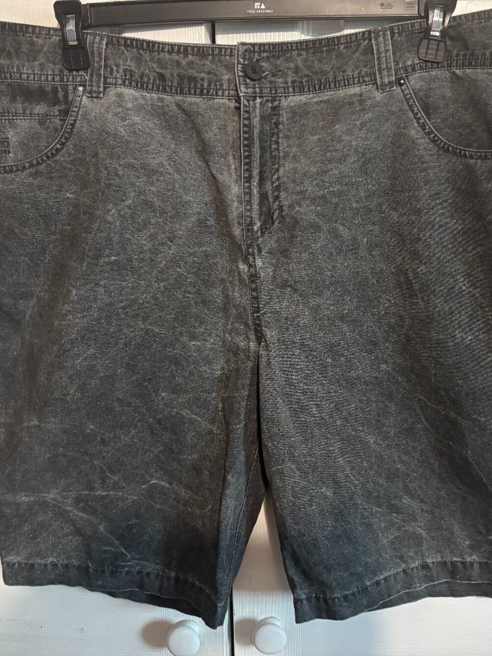 Kings of Freak First In Last Out Mens Boardshorts Sz 40 Gray